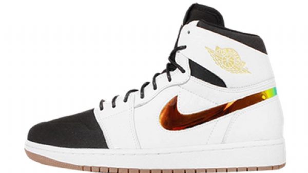 Nike Air Jordan 1 Retro High Tops Nouveau Sko Til Mænd Hvid Sort