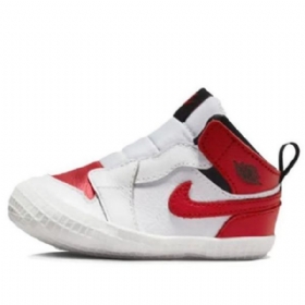Nike Air Jordan 1 Retro High Tops Og Cb Sko Til Børn Hvid