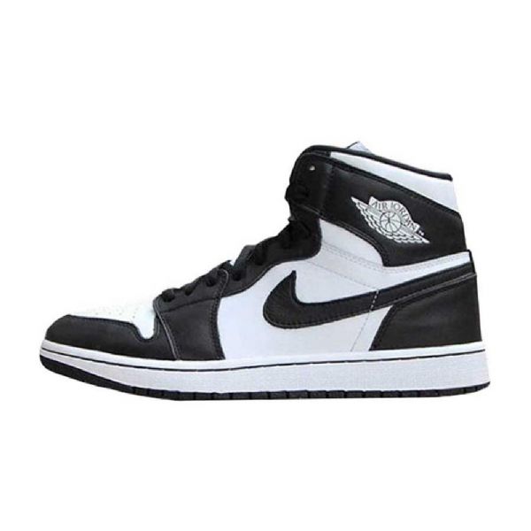 Nike Air Jordan 1 Retro High Tops Og Sko Til Mænd Sort Hvid