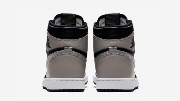 Nike Air Jordan 1 Retro High Tops Shadow Sko Til Mænd Sort Grå