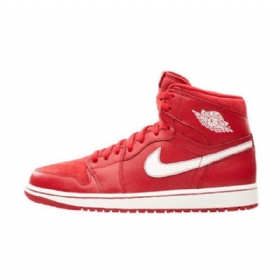 Nike Air Jordan 1 Retro High Tops Sko Til Mænd Rød