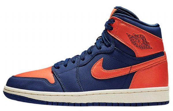 Nike Air Jordan 1 Retro Høje Overdele Basketball Sko Til Damer Blå