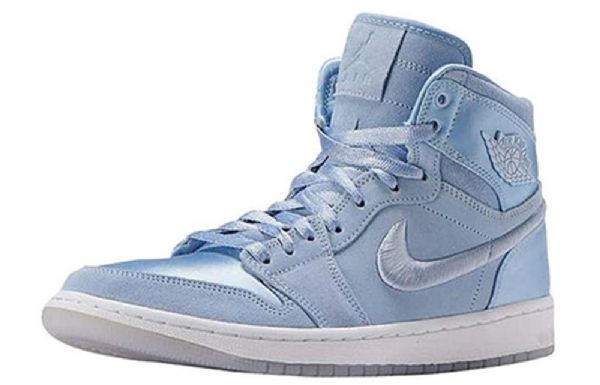 Nike Air Jordan 1 Retro Høje Overdele Basketball Sko Til Damer Blå
