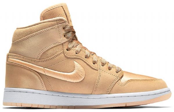 Nike Air Jordan 1 Retro Høje Overdele Basketball Sko Til Damer Brun