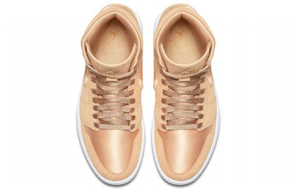Nike Air Jordan 1 Retro Høje Overdele Basketball Sko Til Damer Brun