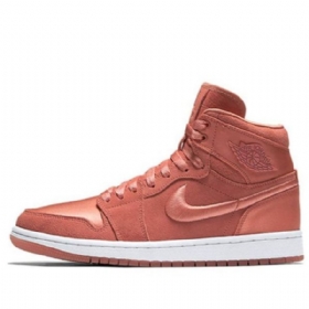 Nike Air Jordan 1 Retro Høje Overdele Basketball Sko Til Damer Coral