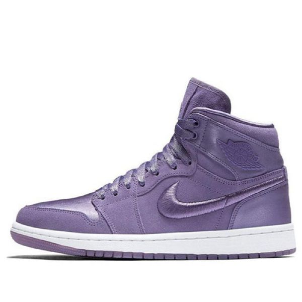 Nike Air Jordan 1 Retro Høje Overdele Basketball Sko Til Damer Lilla