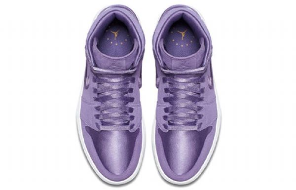 Nike Air Jordan 1 Retro Høje Overdele Basketball Sko Til Damer Lilla