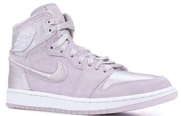 Nike Air Jordan 1 Retro Høje Overdele Basketball Sko Til Damer Lilla