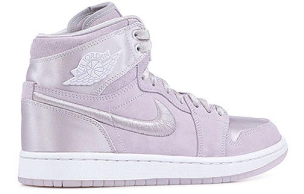 Nike Air Jordan 1 Retro Høje Overdele Basketball Sko Til Damer Lilla