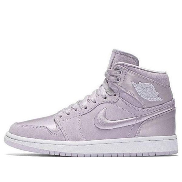 Nike Air Jordan 1 Retro Høje Overdele Basketball Sko Til Damer Lilla
