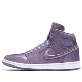 Nike Air Jordan 1 Retro Høje Overdele Basketball Sko Til Damer Lilla