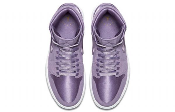 Nike Air Jordan 1 Retro Høje Overdele Basketball Sko Til Damer Lilla