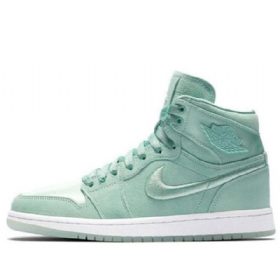 Nike Air Jordan 1 Retro Høje Overdele Basketball Sko Til Damer Mint