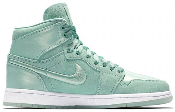 Nike Air Jordan 1 Retro Høje Overdele Basketball Sko Til Damer Mint