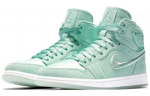 Nike Air Jordan 1 Retro Høje Overdele Basketball Sko Til Damer Mint