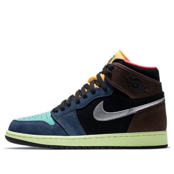 Nike Air Jordan 1 Retro Høje Overdele Basketball Sko Til Mænd Flerfarvet