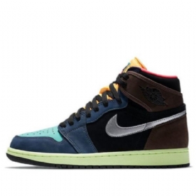 Nike Air Jordan 1 Retro Høje Overdele Basketball Sko Til Mænd Flerfarvet