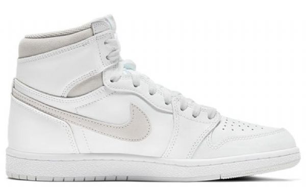 Nike Air Jordan 1 Retro Høje Overdele Basketball Sko Til Mænd Grå