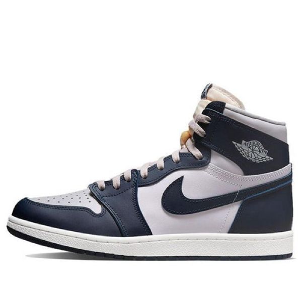 Nike Air Jordan 1 Retro Høje Overdele Basketball Sko Til Mænd Mørkeblå Coral