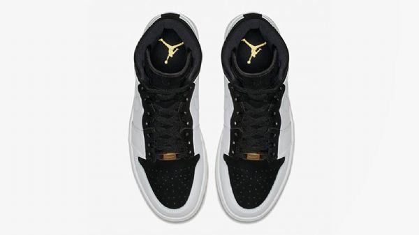 Nike Air Jordan 1 Retro Høje Overdele Equality Sko Til Mænd Sort Hvid