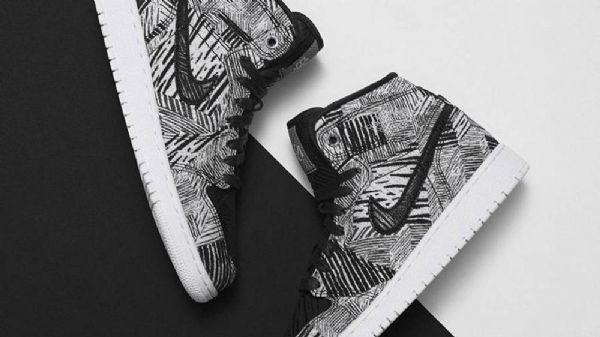 Nike Air Jordan 1 Retro Høje Overdele Gg History Month 2015 Sko Til Mænd Sort