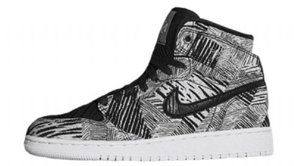 Nike Air Jordan 1 Retro Høje Overdele Gg History Month 2015 Sko Til Mænd Sort