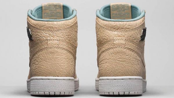 Nike Air Jordan 1 Retro Høje Overdele Gs Sand Dune Sko Til Mænd Khaki