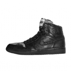 Nike Air Jordan 1 Retro Høje Overdele Historie Måned 2015 Sko Til Mænd Sort