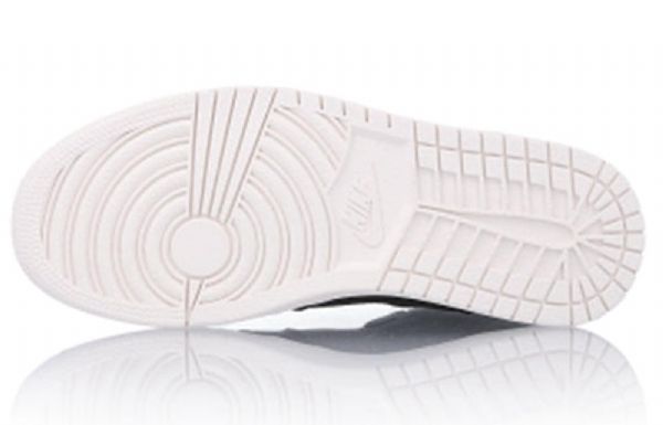 Nike Air Jordan 1 Retro Høje Overdele Lynlås Basketballsko Til Damer Sort