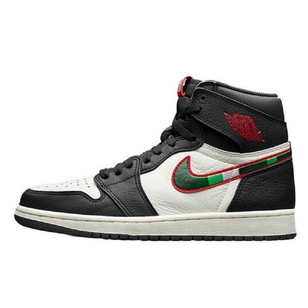 Nike Air Jordan 1 Retro Høje Overdele Og A Star Is Born Sko Til Mænd Sort Hvid