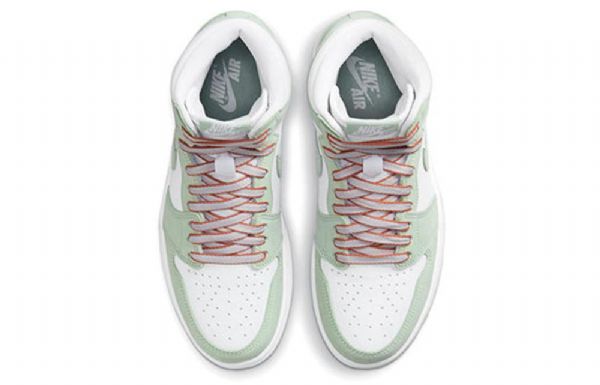 Nike Air Jordan 1 Retro Høje Overdele Og Basketball Sko Til Damer Mint Hvid