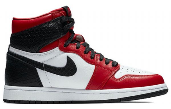Nike Air Jordan 1 Retro Høje Overdele Og Basketball Sko Til Damer Rød