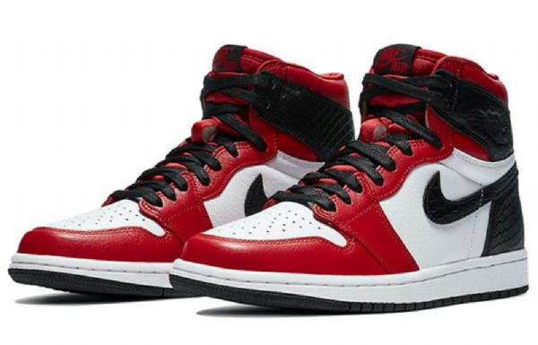 Nike Air Jordan 1 Retro Høje Overdele Og Basketball Sko Til Damer Rød