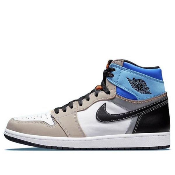 Nike Air Jordan 1 Retro Høje Overdele Og Basketball Sko Til Mænd Flerfarvet