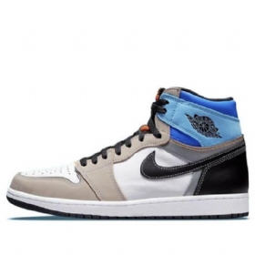 Nike Air Jordan 1 Retro Høje Overdele Og Basketball Sko Til Mænd Flerfarvet