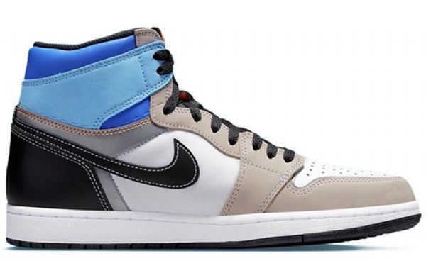 Nike Air Jordan 1 Retro Høje Overdele Og Basketball Sko Til Mænd Flerfarvet