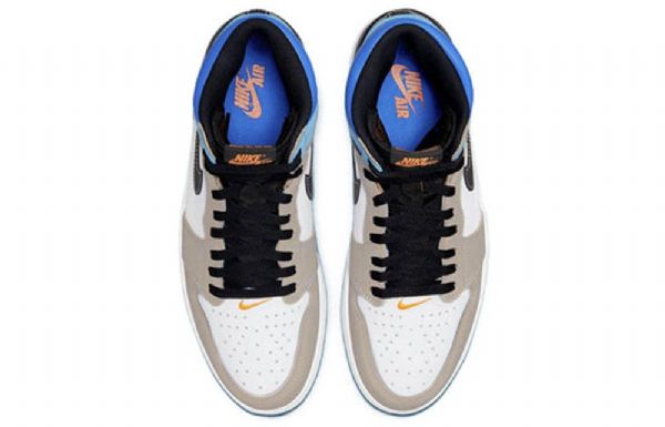 Nike Air Jordan 1 Retro Høje Overdele Og Basketball Sko Til Mænd Flerfarvet