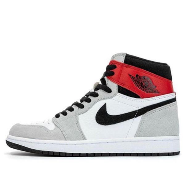 Nike Air Jordan 1 Retro Høje Overdele Og Basketball Sko Til Mænd Grå