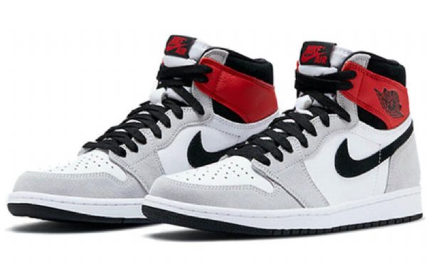 Nike Air Jordan 1 Retro Høje Overdele Og Basketball Sko Til Mænd Grå