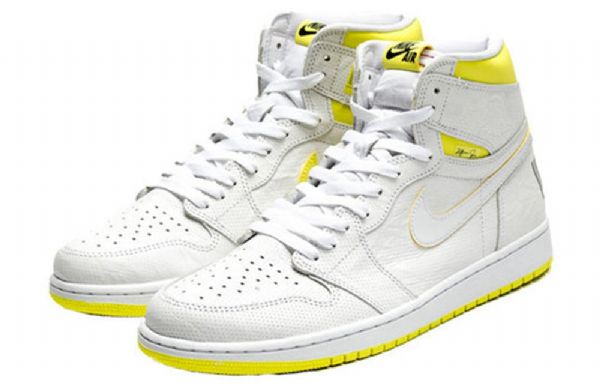 Nike Air Jordan 1 Retro Høje Overdele Og Basketball Sko Til Mænd Hvid Grøn