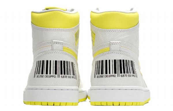 Nike Air Jordan 1 Retro Høje Overdele Og Basketball Sko Til Mænd Hvid Grøn