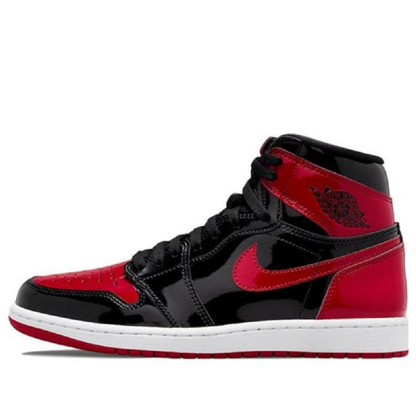 Nike Air Jordan 1 Retro Høje Overdele Og Basketball Sko Til Mænd Hvid Rød