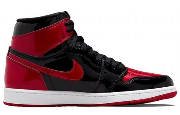 Nike Air Jordan 1 Retro Høje Overdele Og Basketball Sko Til Mænd Hvid Rød