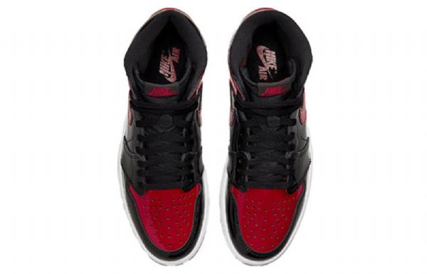 Nike Air Jordan 1 Retro Høje Overdele Og Basketball Sko Til Mænd Hvid Rød