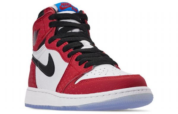 Nike Air Jordan 1 Retro Høje Overdele Og Basketball Sko Til Mænd Rød Hvid