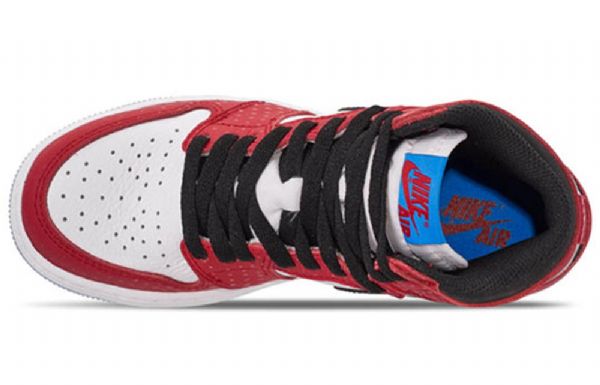 Nike Air Jordan 1 Retro Høje Overdele Og Basketball Sko Til Mænd Rød Hvid