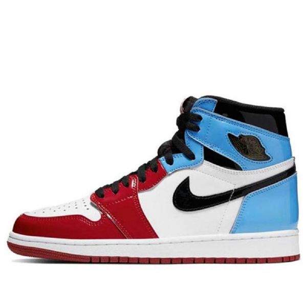 Nike Air Jordan 1 Retro Høje Overdele Og Basketball Sko Til Mænd Rød Hvid Blå