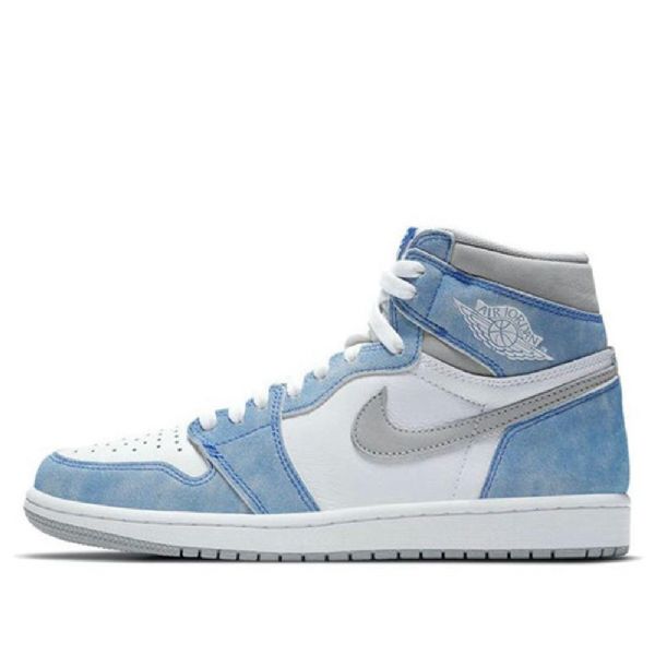 Nike Air Jordan 1 Retro Høje Overdele Og Basketball Sko Til Mænd Sort Blå