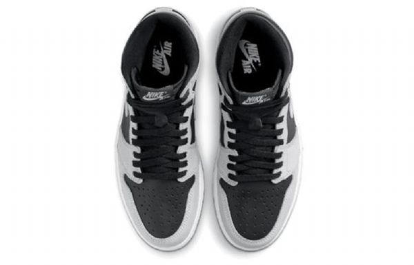 Nike Air Jordan 1 Retro Høje Overdele Og Basketball Sko Til Mænd Sort Grå